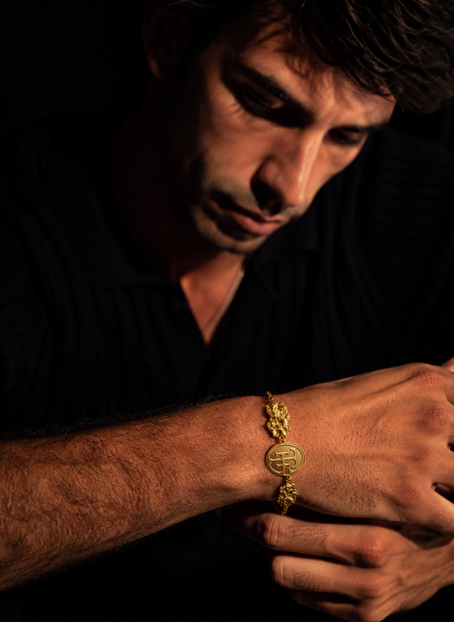 The Gold Fragment Bracelet