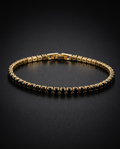 The Black Tennis Bracelet