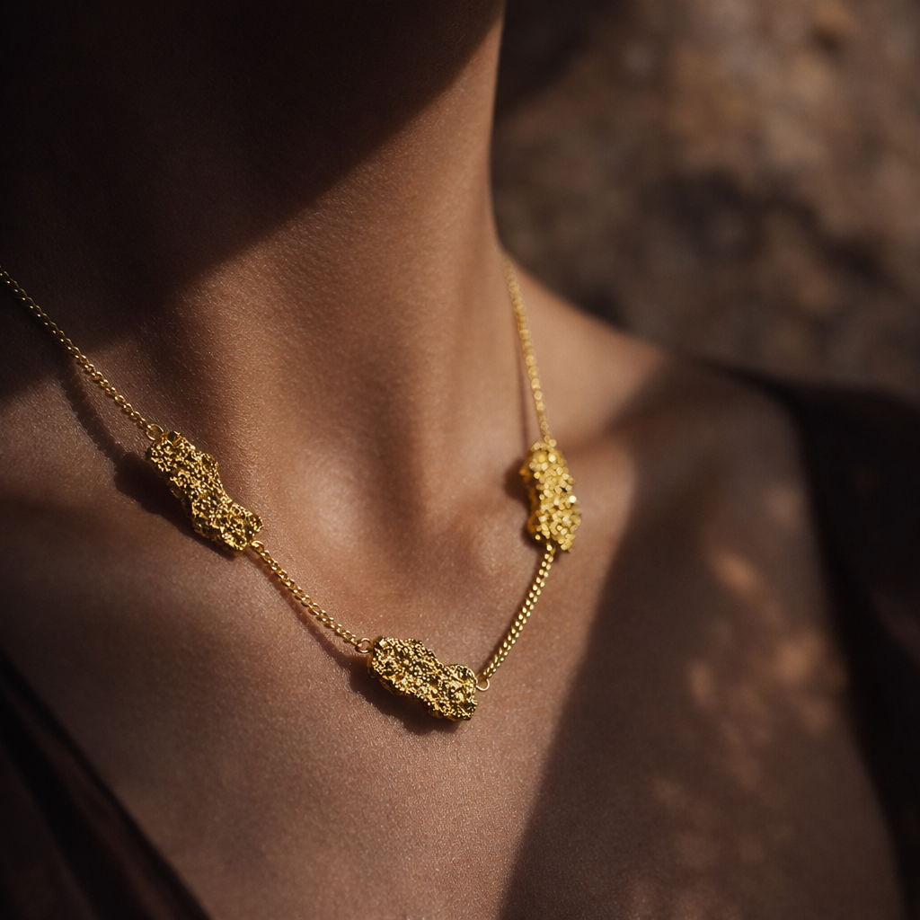 The Gold Fragment Necklace