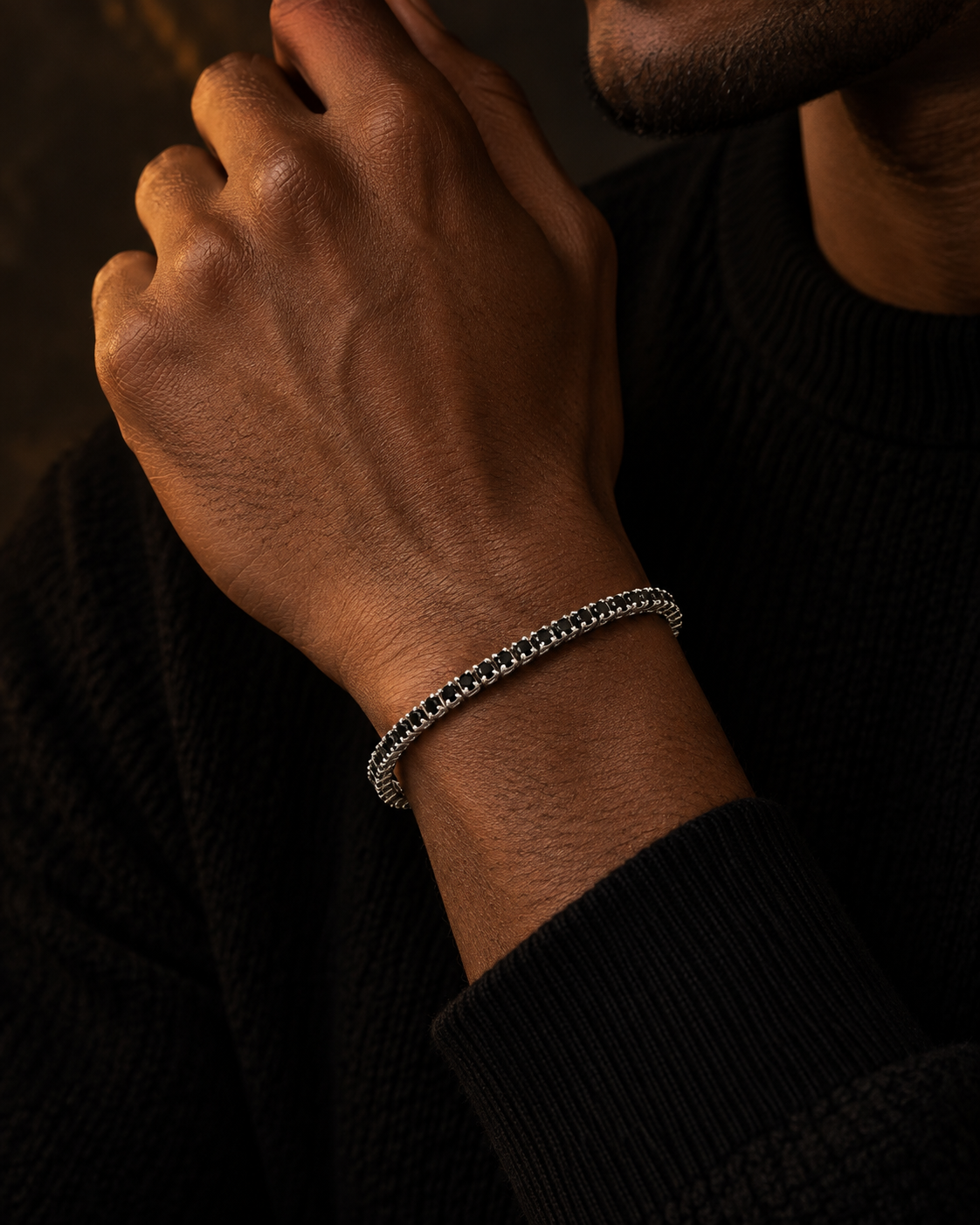 The Silver Tennis Bracelet