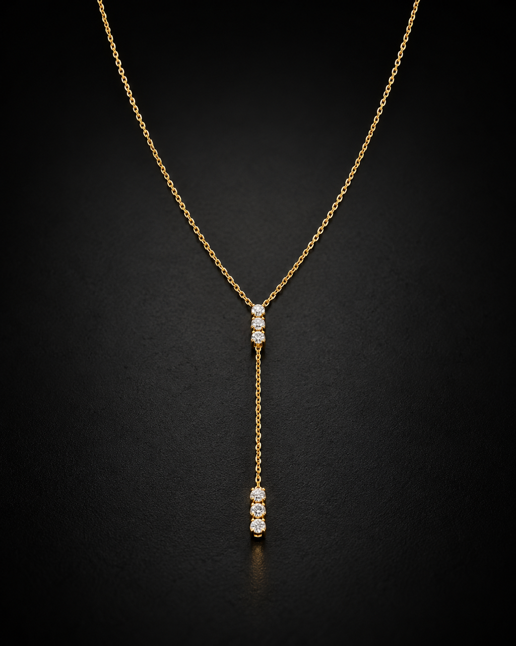 The Gold Lariat Necklace