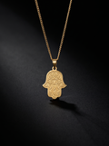 The Gold Hamsa Necklace