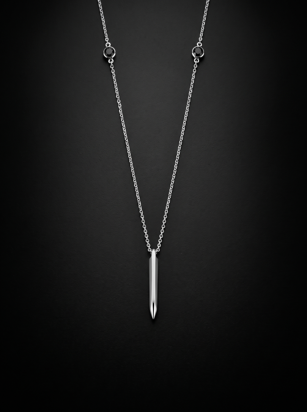 The Silver Dagger Necklace