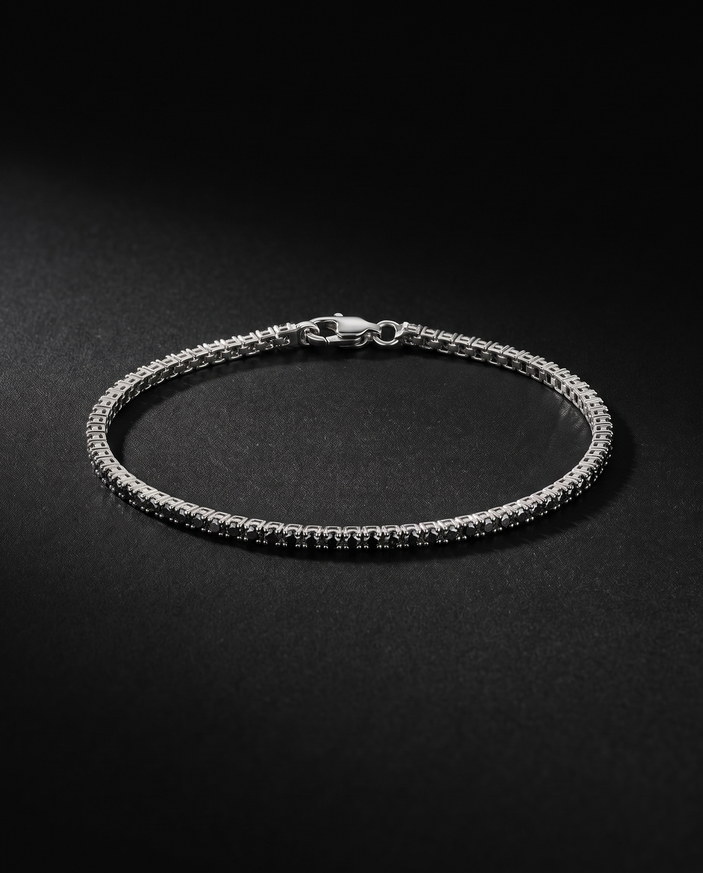 The Silver Tennis Bracelet