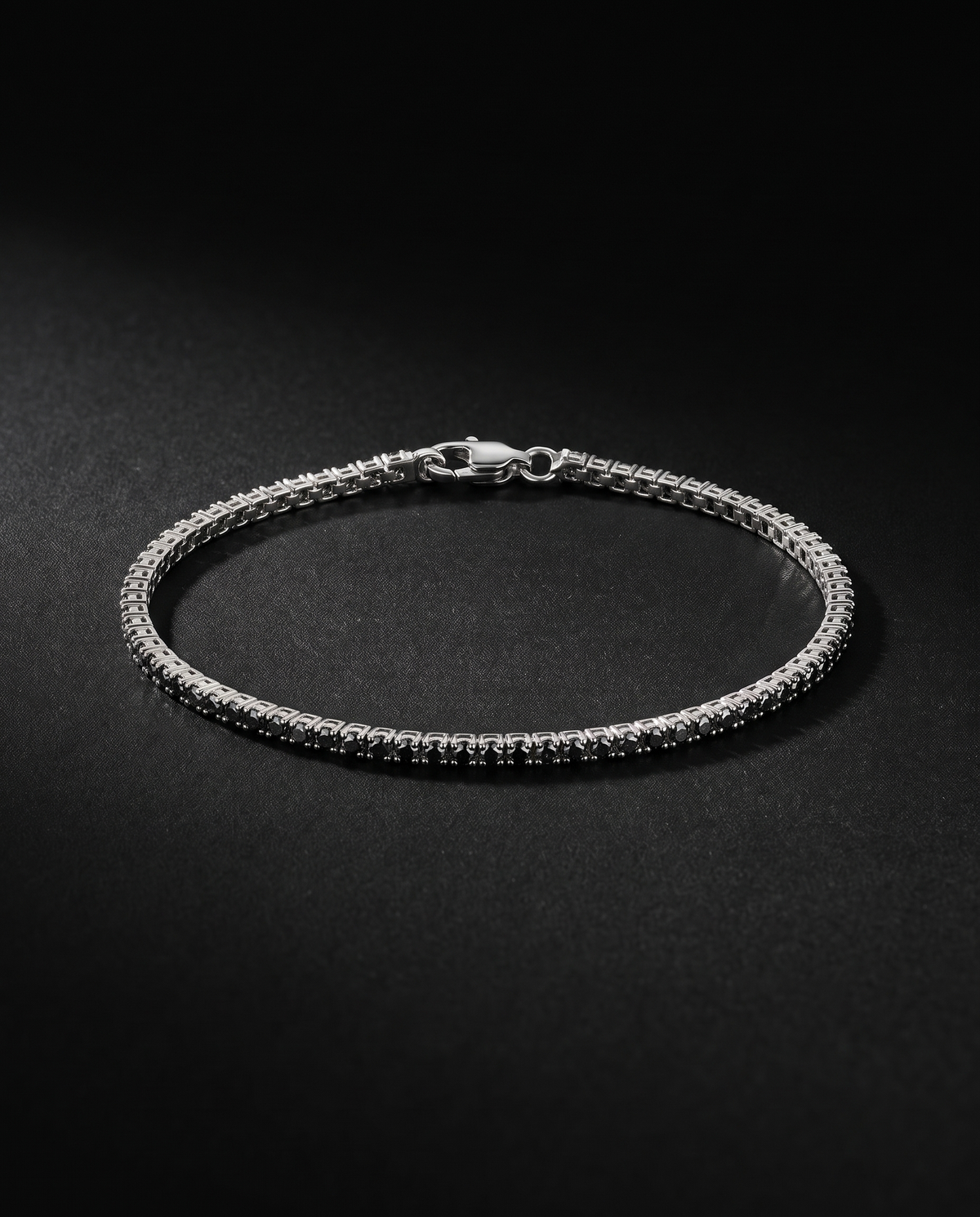 The Silver Tennis Bracelet