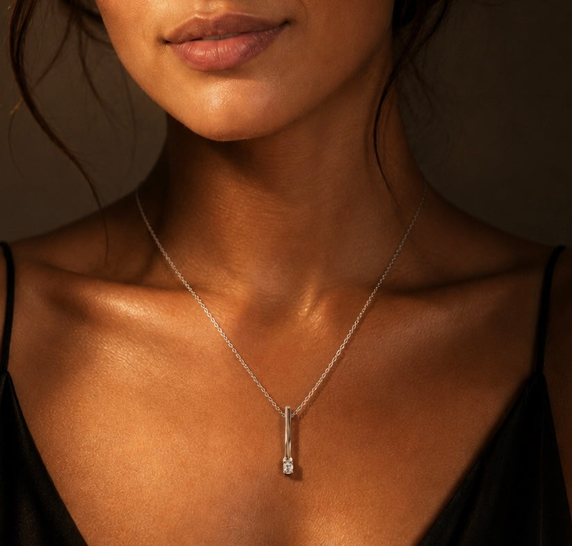 The Line Drop Necklace